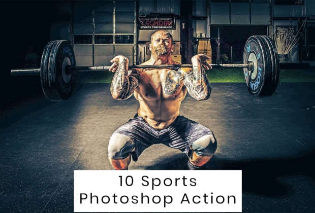 10 运动 Photoshop 动作