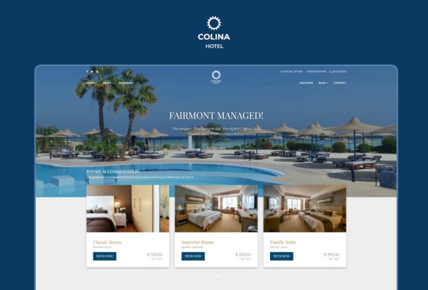 Colina-酒店 HTML 模板