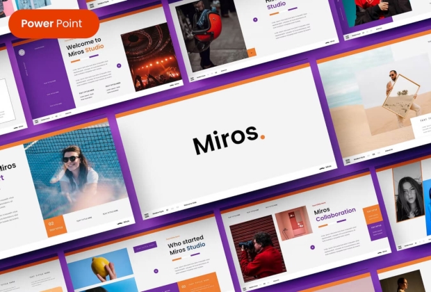 Miros - 商业Powerpoint模板