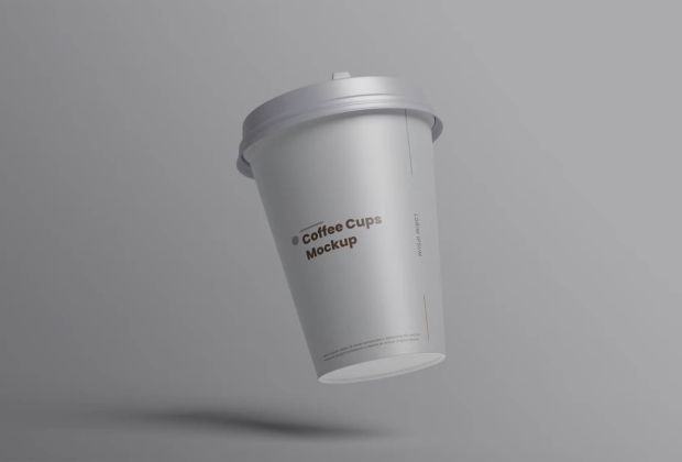 纸咖啡杯模型PS样机