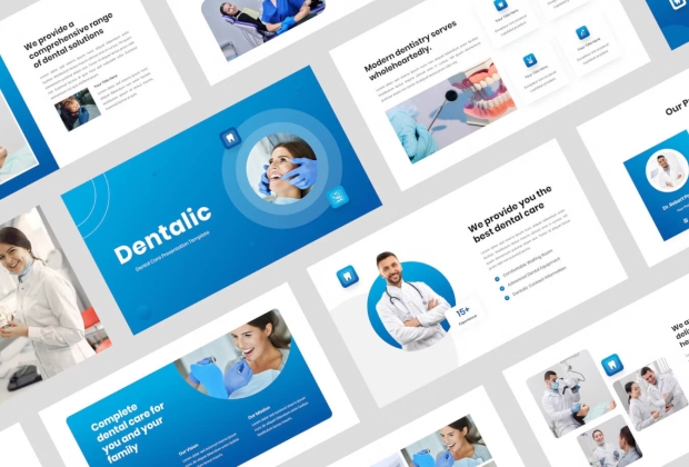 Dentalic - 牙科保健与健康主题演讲 Keynote模板