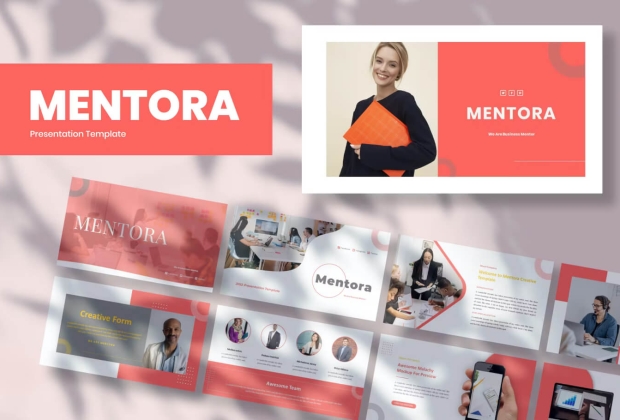 Mentora - 商业演示主题演讲 Keynote模板