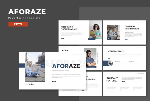 Aforaze - 多功能Powerpoint模板