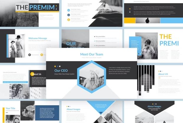 Premim - 创意PowerPoint演示文稿模板