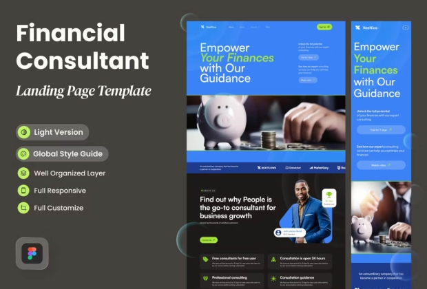 VeeNice - 财务顾问网站