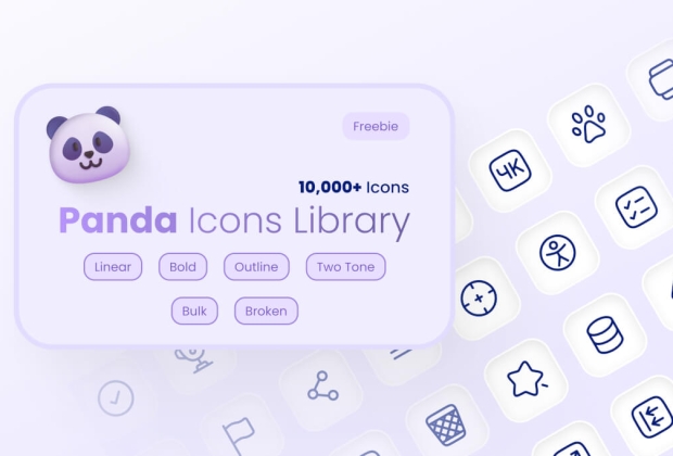 Panda：10，000 + Icons Figma UI图标