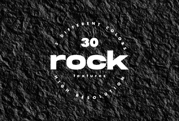 30 种岩石纹理素材