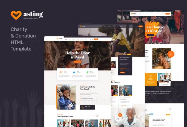 Asting - 慈善与捐赠 HTML 模板
