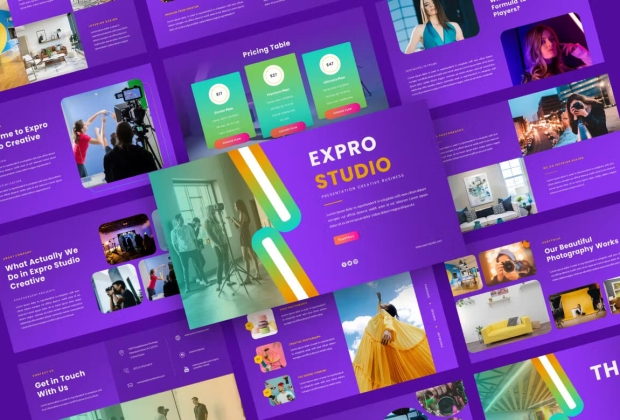 Expro Studio - 创意商务PPT模板