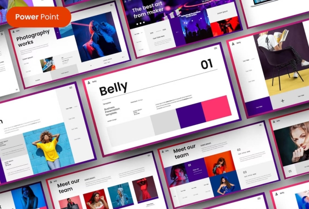 Belly – 商业 PowerPoint 模板