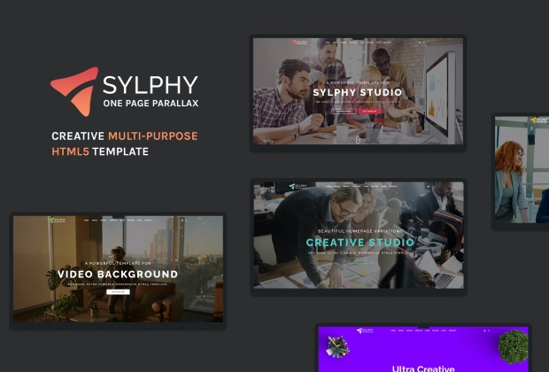 Sylphy - 创意多用途HTML5模板