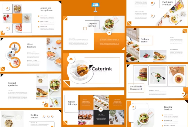 Caterink - 餐饮和食品主题演讲模板