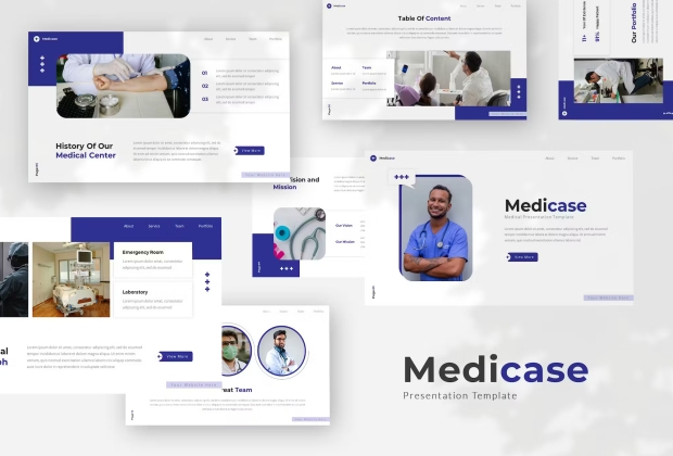 Medicase — 医疗主题演讲 Keynote模板