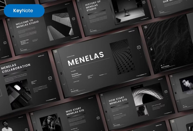 Menelas – 商业主题演讲模板