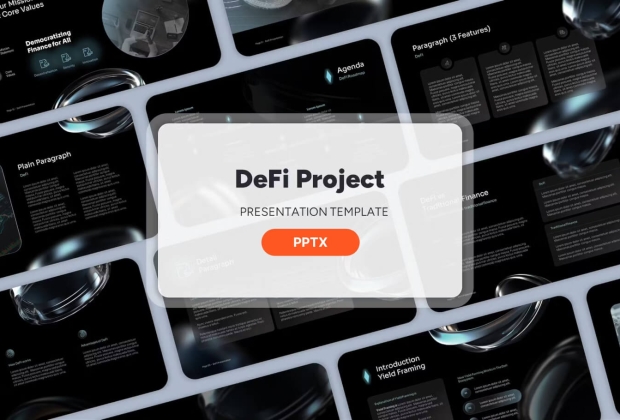 DeFi 项目演示 - Powerpoint 模板