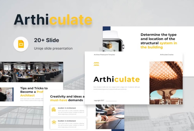 Articulate – 建筑主题演讲模板