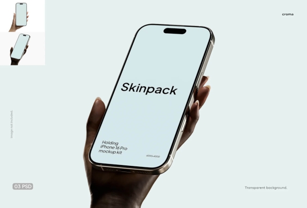 iPhone 16 Pro 模型样机