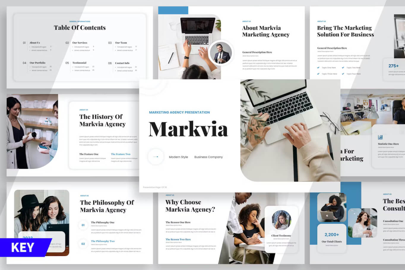 Markvia - 营销机构主题演讲