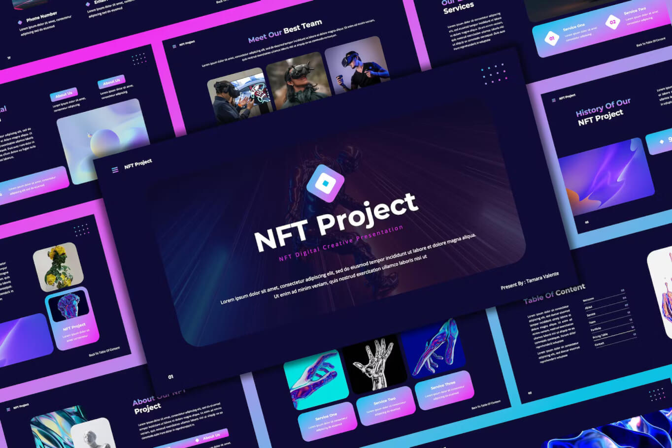 NFT项目——NFT数字创意主题演讲