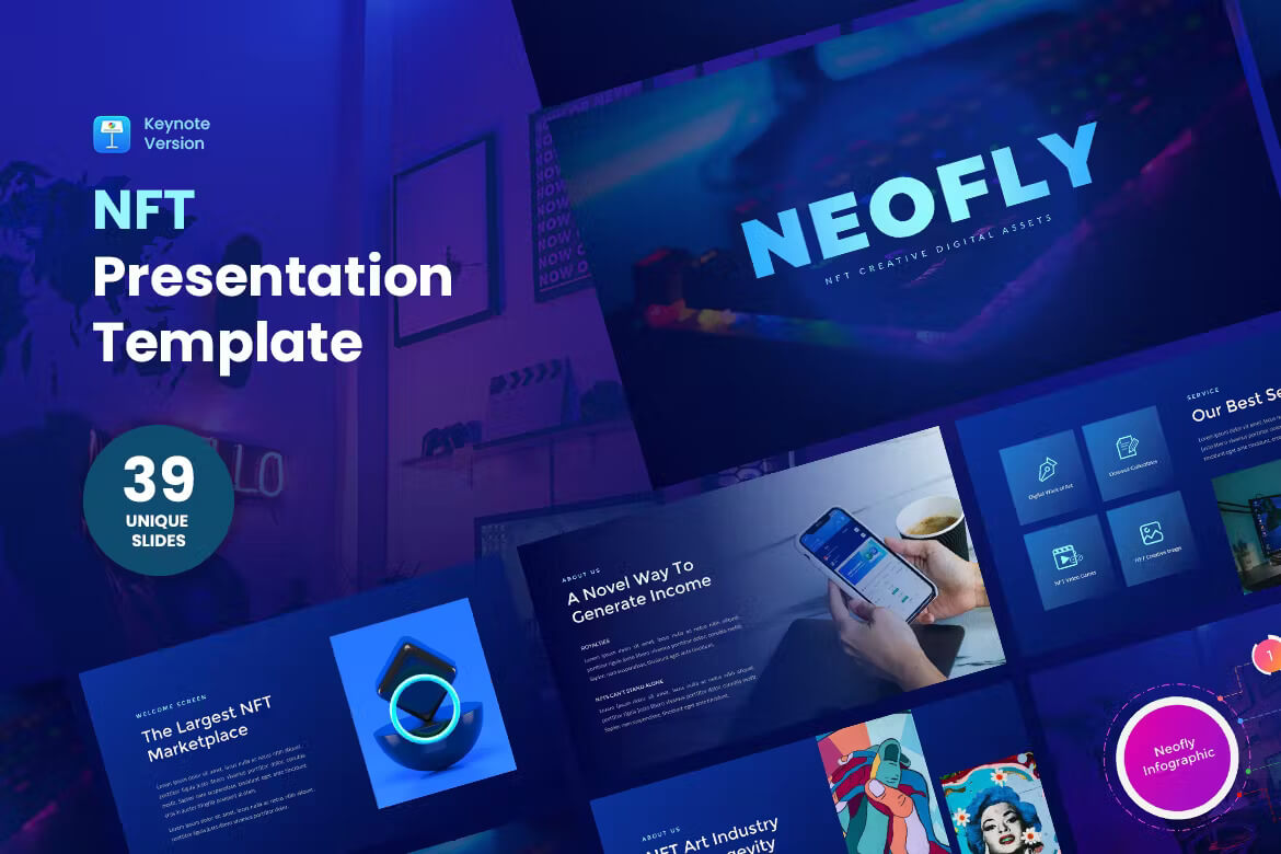 Neofly - NFT创意数字资产主题演讲