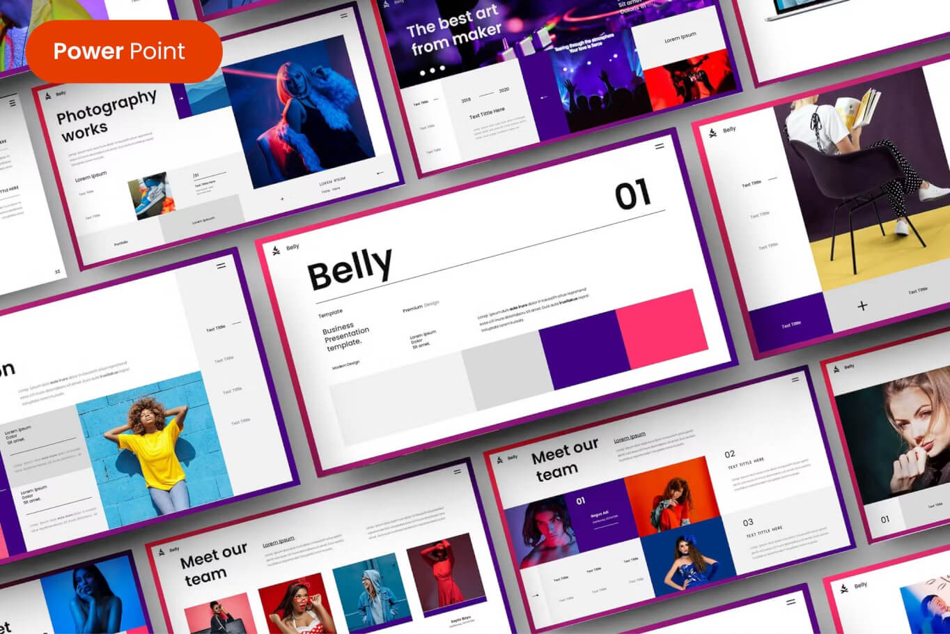 Belly – 商业 PowerPoint 模板