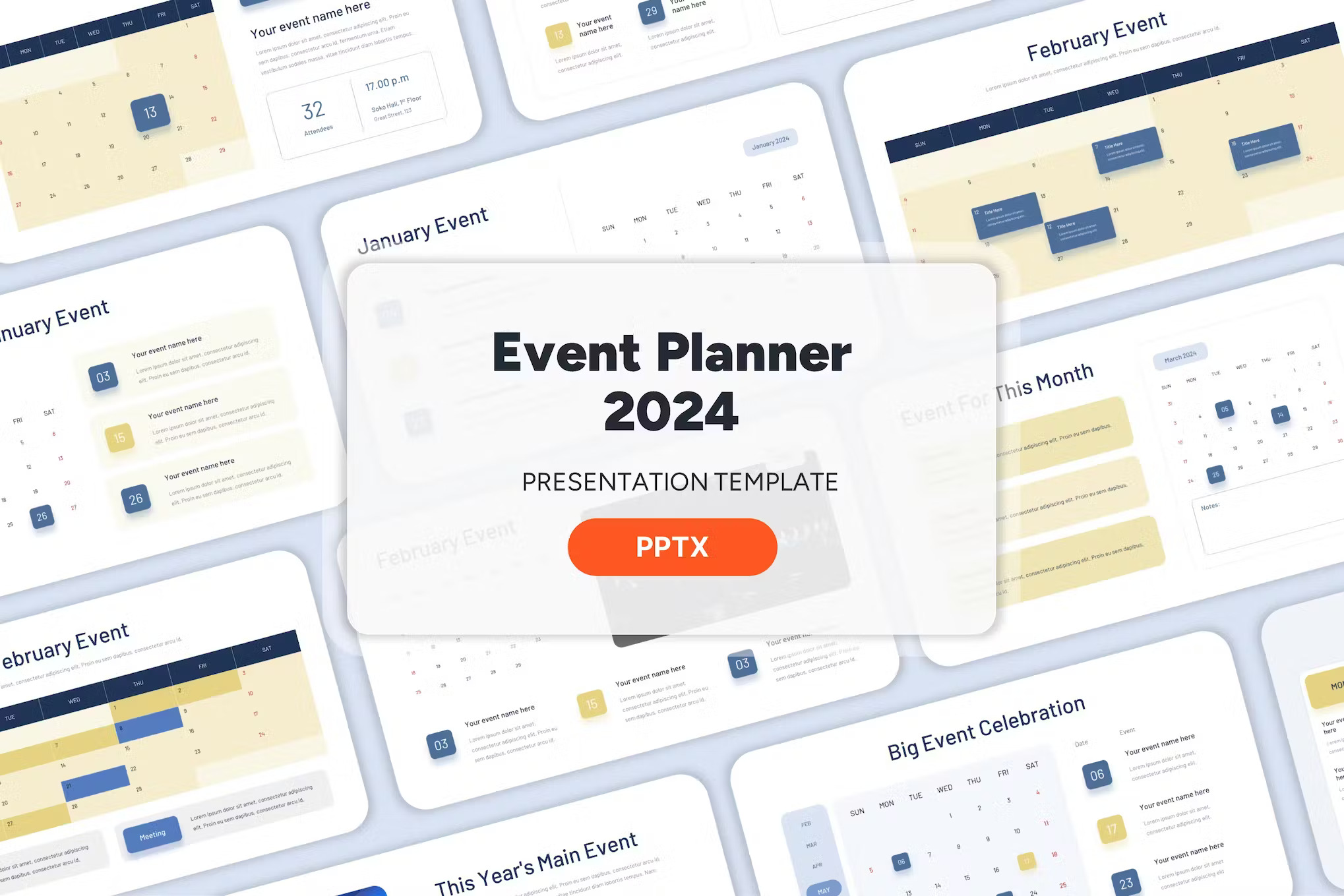 2024 年活动策划 - Powerpoint 模板