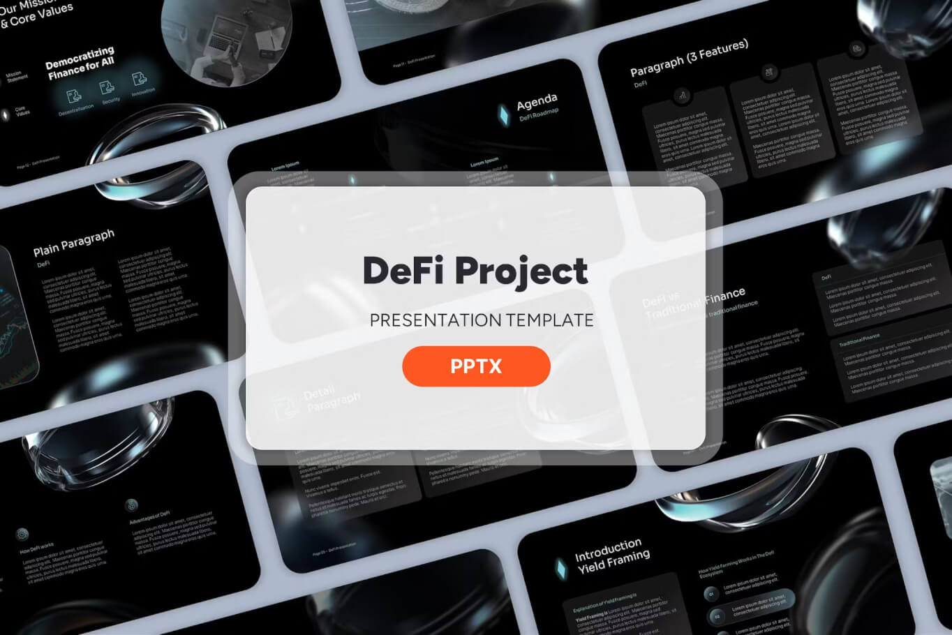 DeFi 项目演示 - Powerpoint 模板