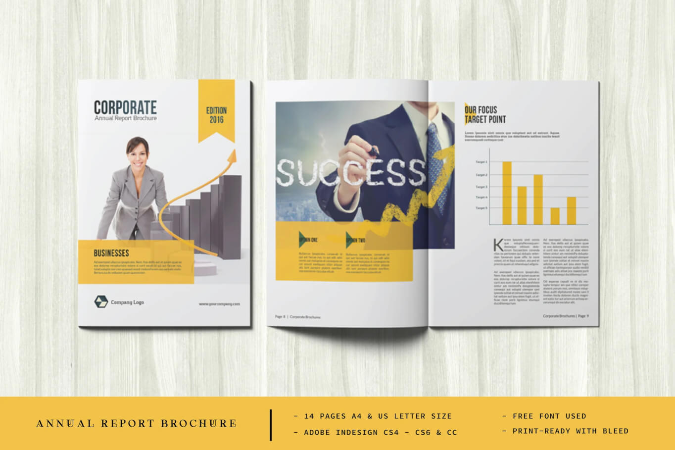 年度报告手册模板